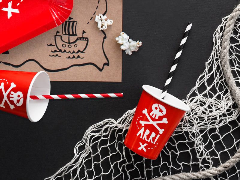 Red Cups - Little Raccoon Party Supplies