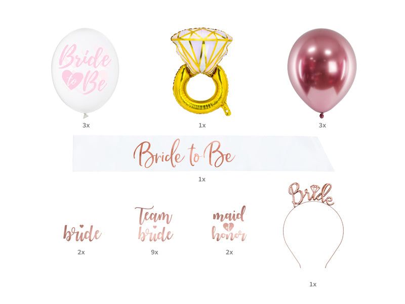 Bride to be Wedding party box - Little Raccoon Party Supplies