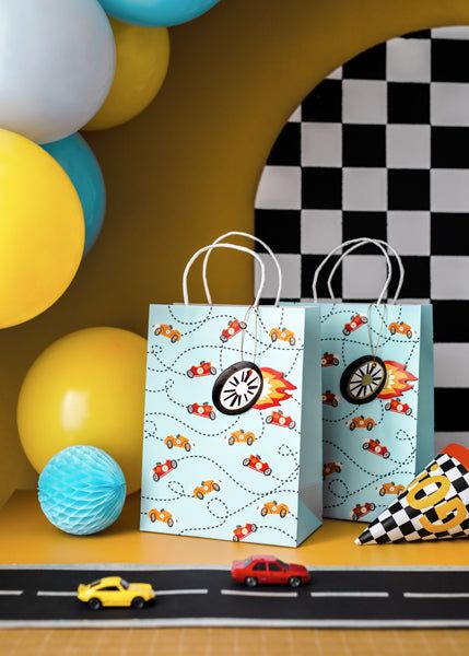 Cars Gift Bags - Little Raccoon Party Supplies