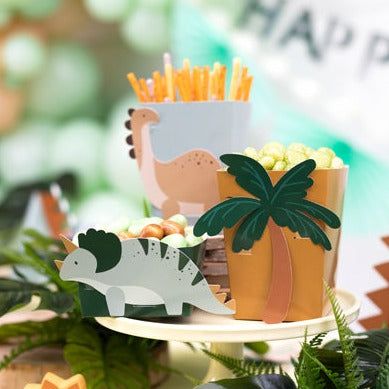 Dinosaurs Boxes for snacks - Little Raccoon Party Supplies