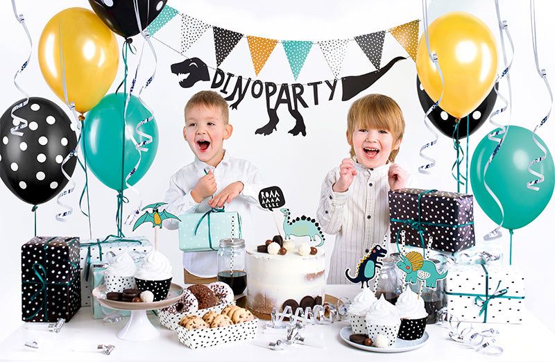 Dinosaurs Party decorations set - Little Raccoon Party Supplies